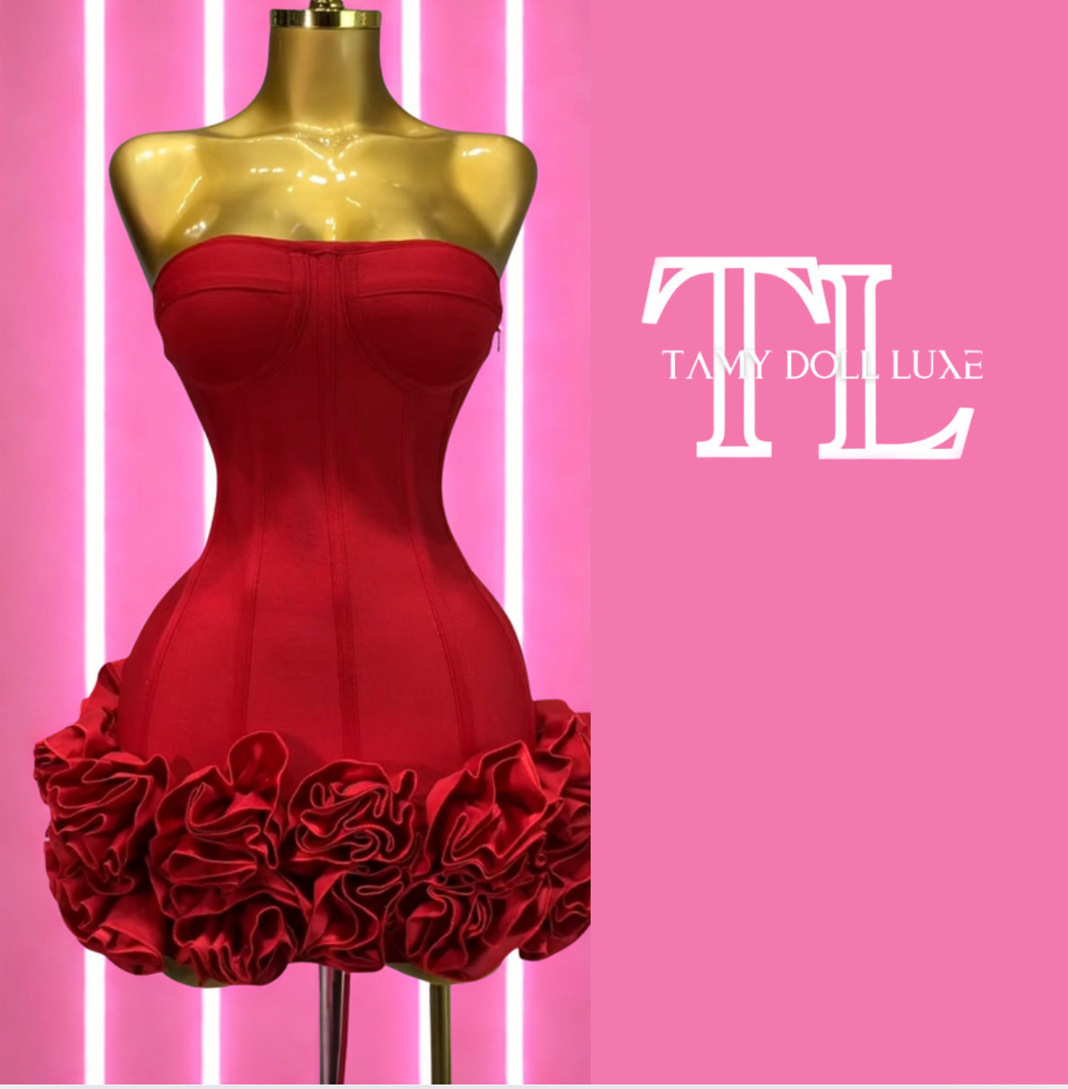 Scarlet Elegance - TAMY DOLL HAIR